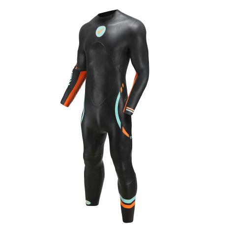 Real J&J Wetsuit Men's Long Sleeve MAGLOCK Reverse Zipper