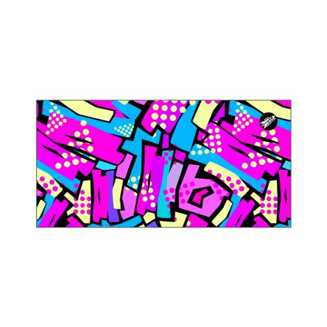 Rocket Quick-Dry Towel Geometric Pink Dream