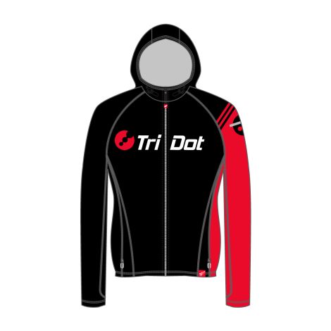 Men's Tech Jacket With Hood - TRIDOT