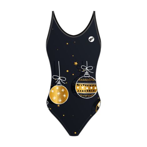 Rocket Women PERFORMANCE Swimsuits Thin Strap Christmas Design S3