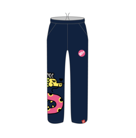Rocket Science Sports Pajama Pants Dragon Navy
