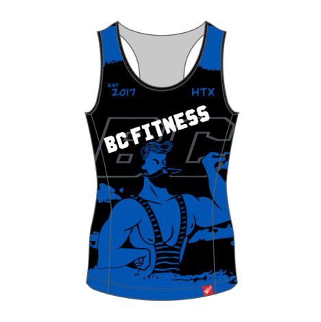 Women's Throwback Singlet- BC Fitness