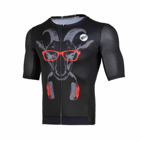 GOAT Collection - Ultra Lightweight Jersey - Men's - BLACK & RED