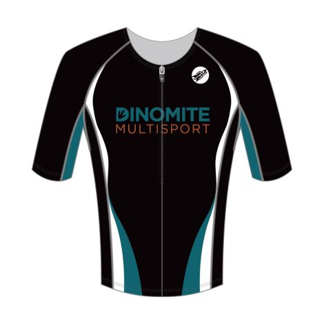 ROCKET RJ Men&#039;s Mid Sleeve Tri Top - Dinomite