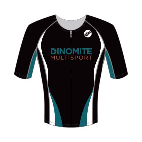 ROCKET RJ Women&#039;s Mid Sleeve Tri Top - Dinomite