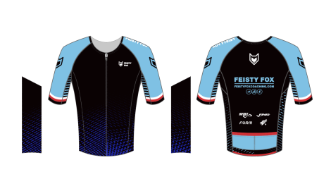 Elite Custom Men's Tri-Top - Mid Sleeve - FEISTY FOX
