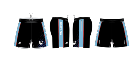 Elite Men's Running Shorts- FEISTY FOX