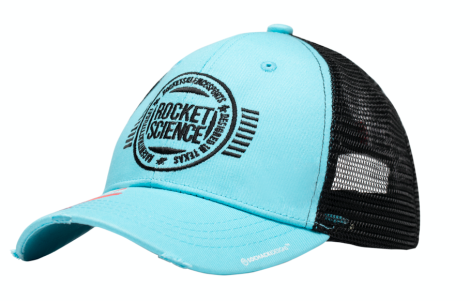 Rocket Trucker Hat - BLUE
