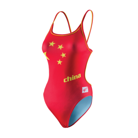 FLIGHT Performance Women's Swimsuit - Thin Strap - Elite Fit - CHINA