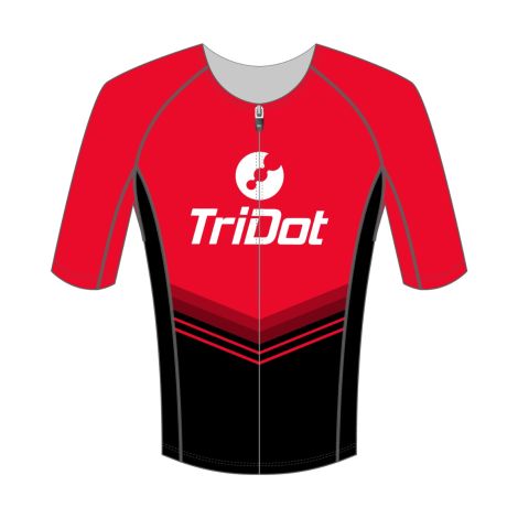 Elite Race Suit CUSTOM Men's Top Middle Sleeve - RED