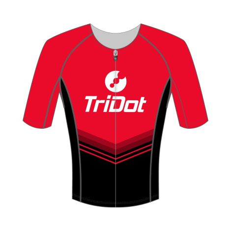 Elite Race Suit CUSTOM Women's Top Middle Sleeve - RED