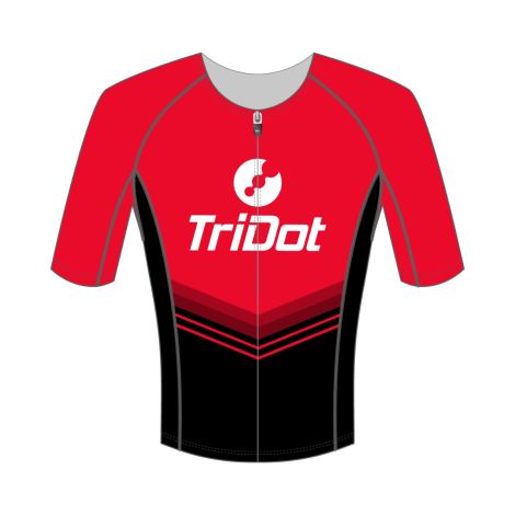 RJ Race Suit CUSTOM Women's Top Middle Sleeve - RED