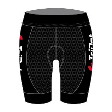 ROCKET RJ Men's Cycling Shorts - 10 inch Inseam - RED