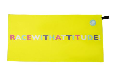 Quick Dry Towel Yellow Race With Attitude